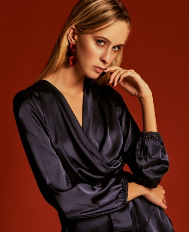 Textured blouse