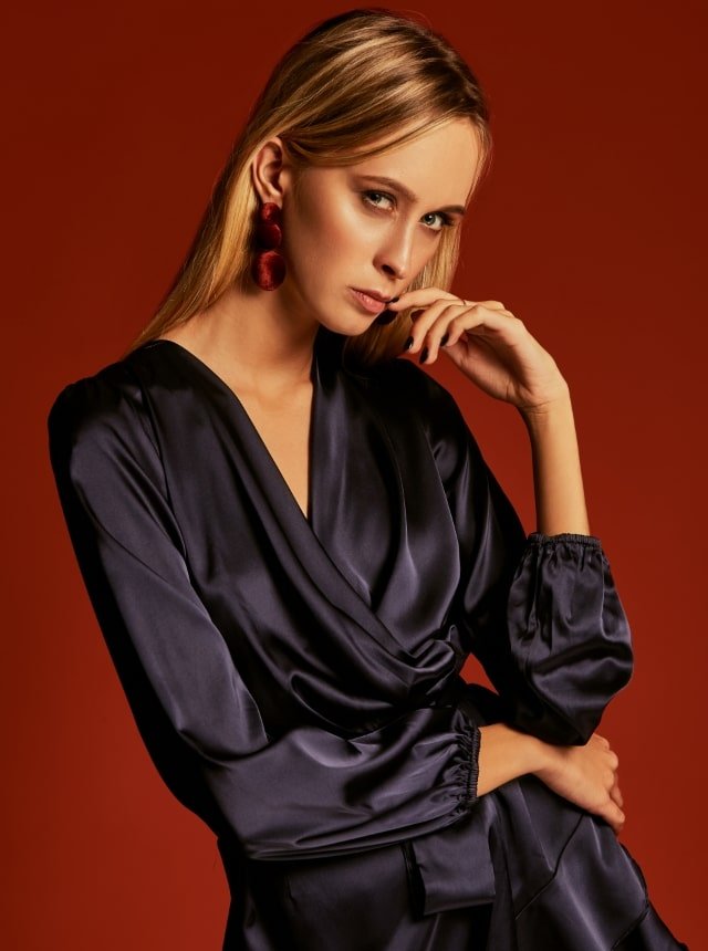 Textured blouse